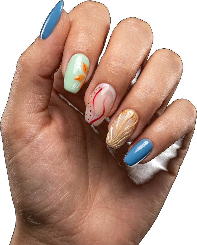 Diseño de uñas de verano