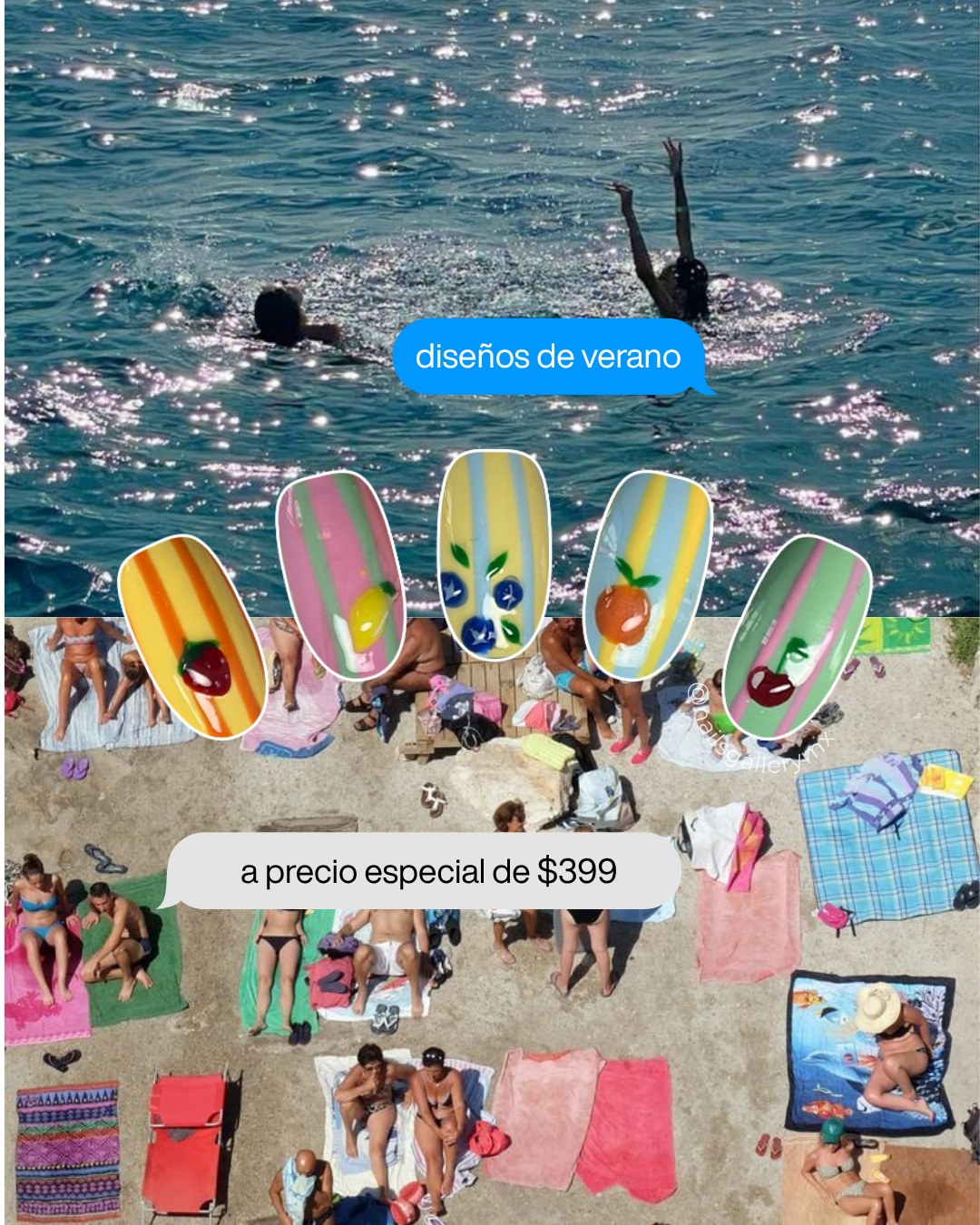 Diseño Verano 5 — Frutitas y Franjas
